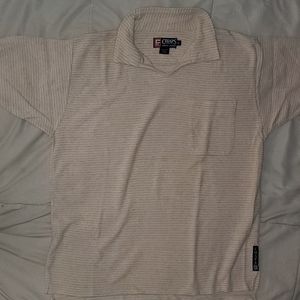 Vintage tan relaxed polo